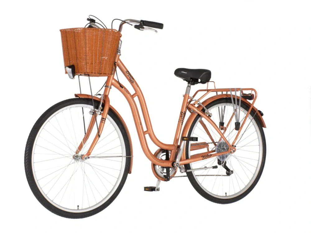 Bicykel Visitor Bella 28" Medená Čierna