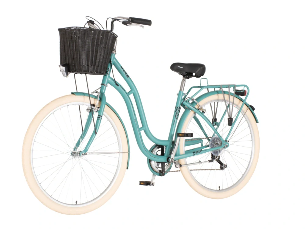 Bicykel Visitor Bella 28" Zelená Čierna