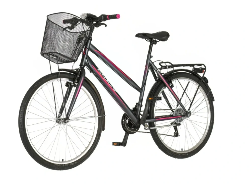 Bicykel Explorer Spy 26" Tmavá Sivá Fialová