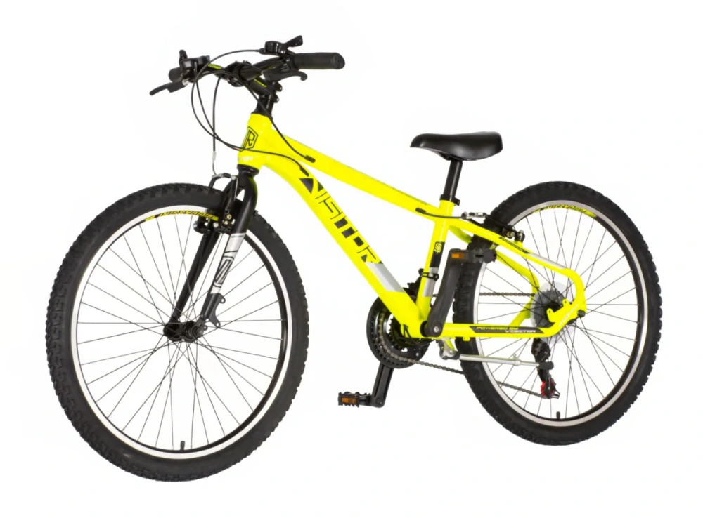 Bicykel Visitor Radiance 24" Neonová Žltá Čierna