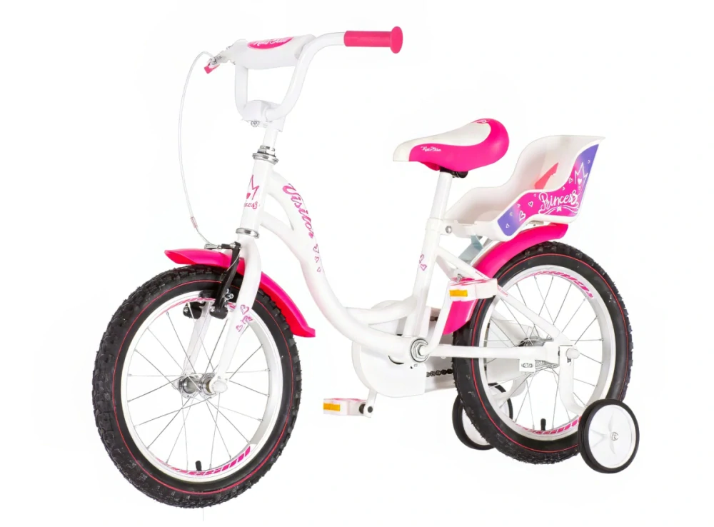 Bicykel Visitor Princess 16" Biela Ružová