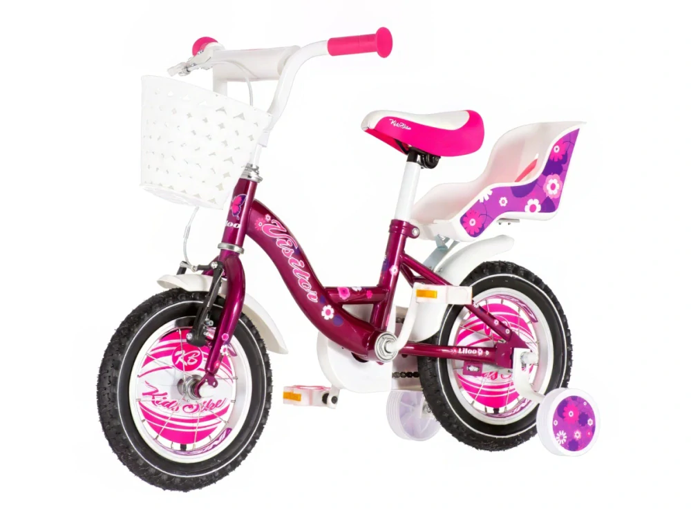 Bicykel Visitor Liloo 12" Fialová Biela