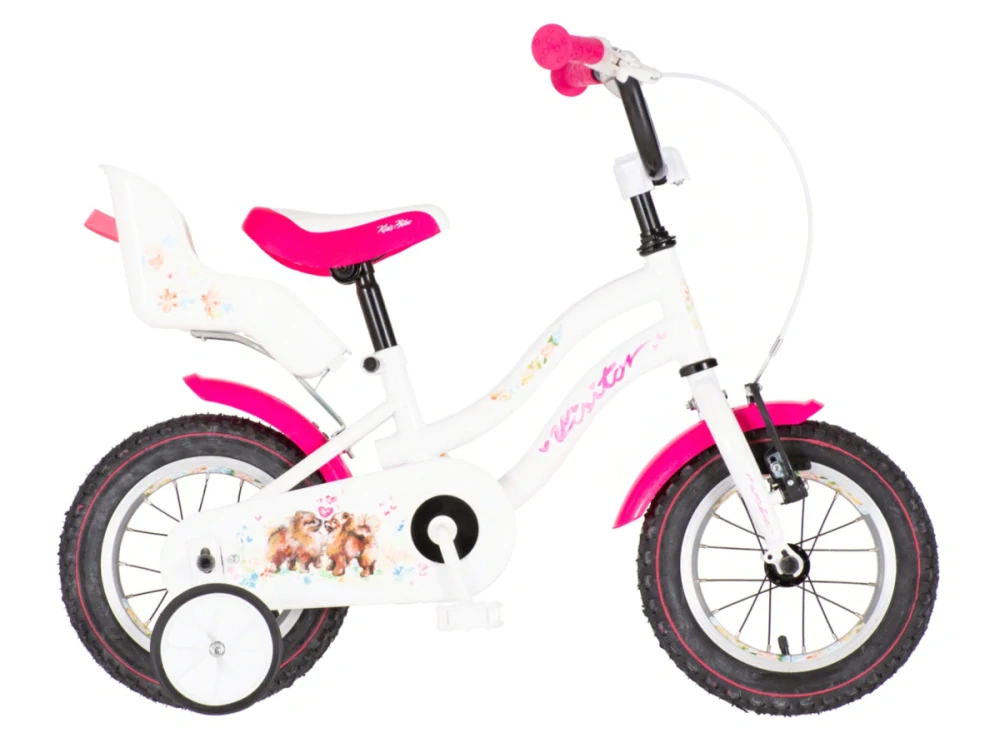 Bicykel Visitor DOG 12" Biela