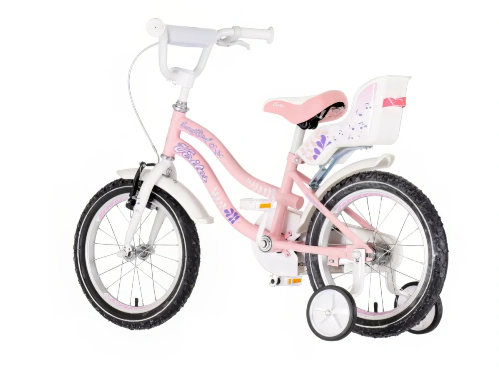 Bicykel Visitor Song Bird 16" Ružová Fialová KIDS