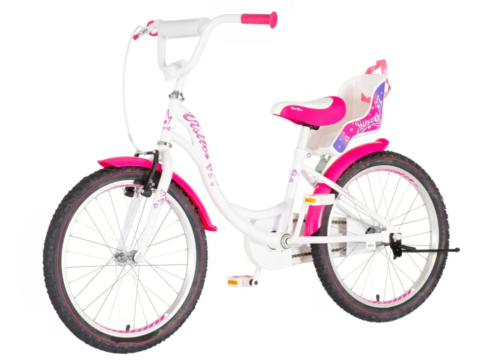Bicykel Visitor Princess 20" Biela Ružová Fialová UNI