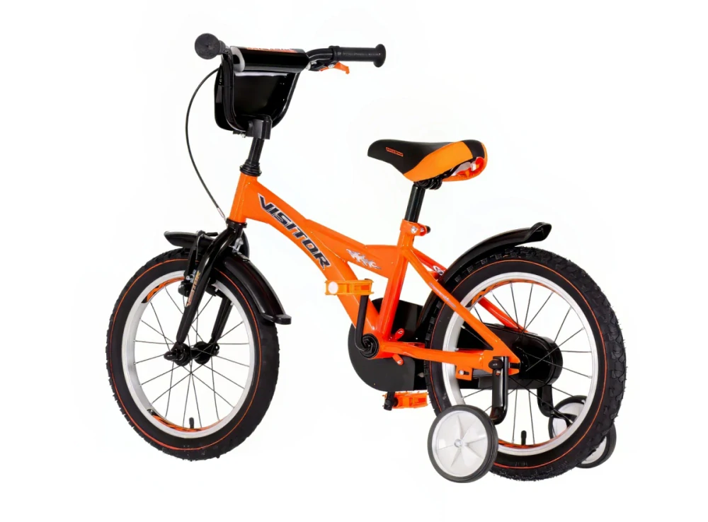 Bicykel Visitor Truck monster 16" Oranžovo Čierna KIDS