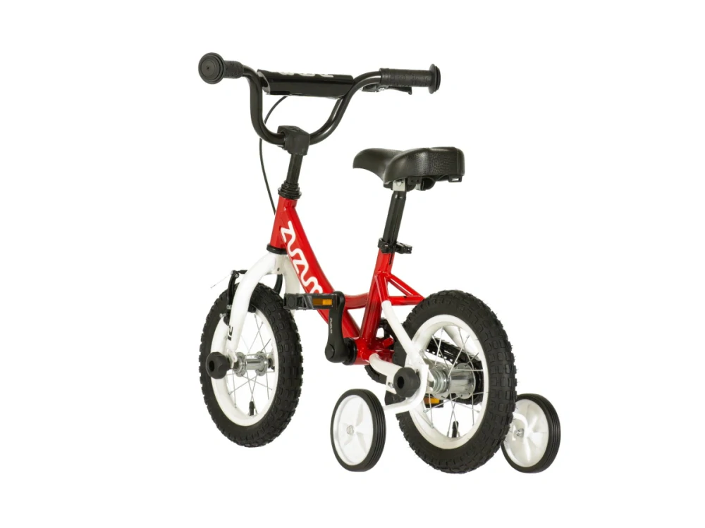 Bicykel 12 ZUZUM 12" Červeno Biela Girl