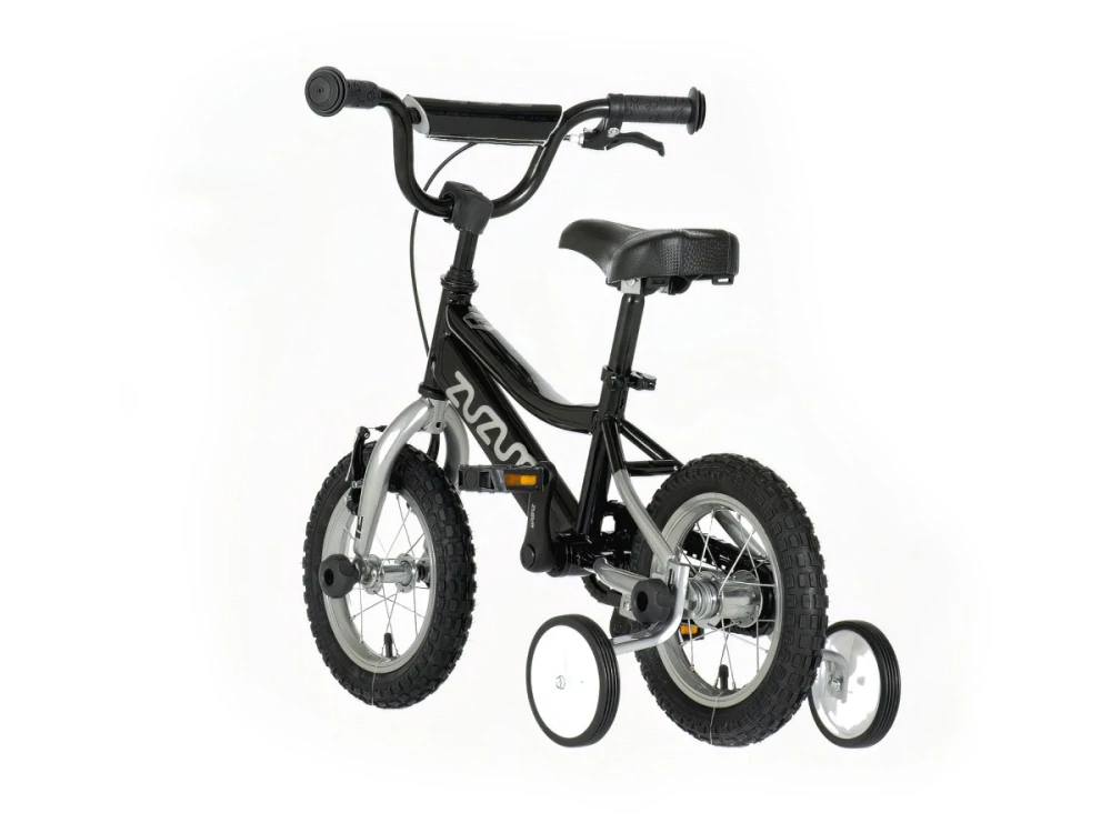 Bicykel 12 ZUZUM 12" Čierny Chróm Girl