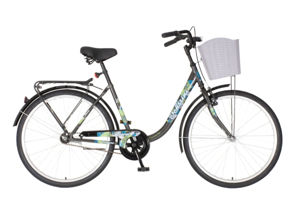Bicykel Venssini Venecija 26" Sivá Modrá UNI
