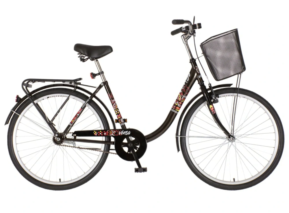 Bicykel Venssini Venecija 26" Čierna Červená