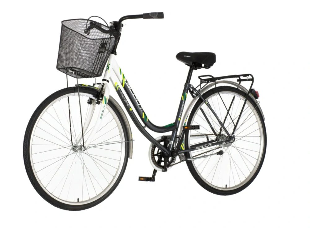 Bicykel Visitor Lowland 28" Sivá Biela W