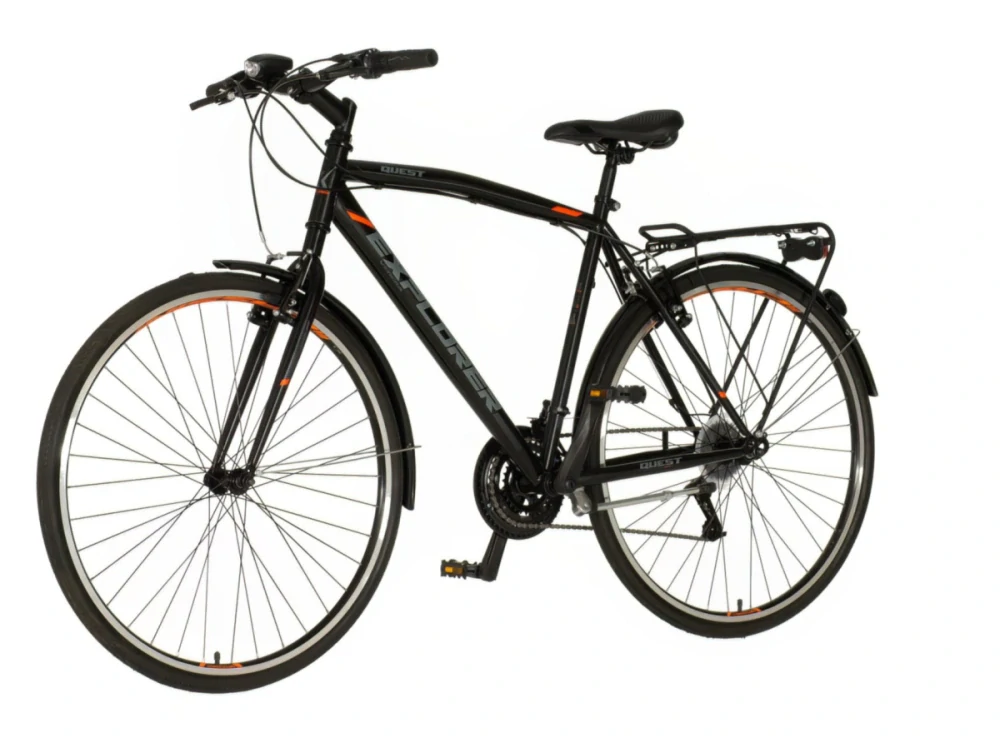 Bicykel Explorer Quest 28" Čierna Oranžová