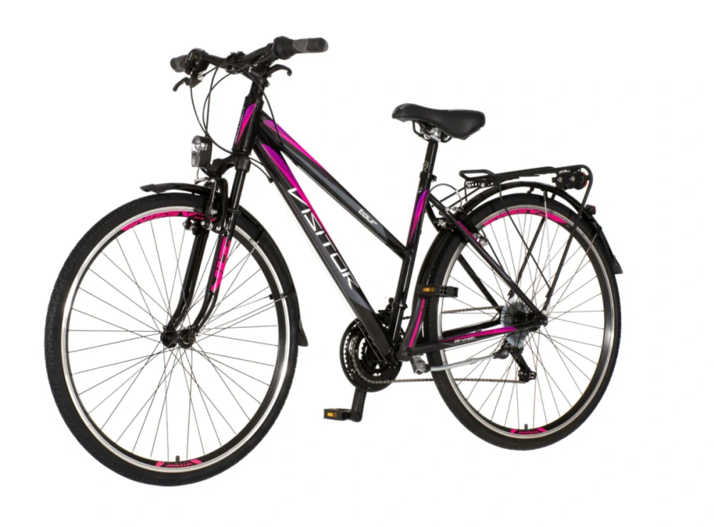 Bicykel Visitor Tour Smart 28" Čierna Fialová