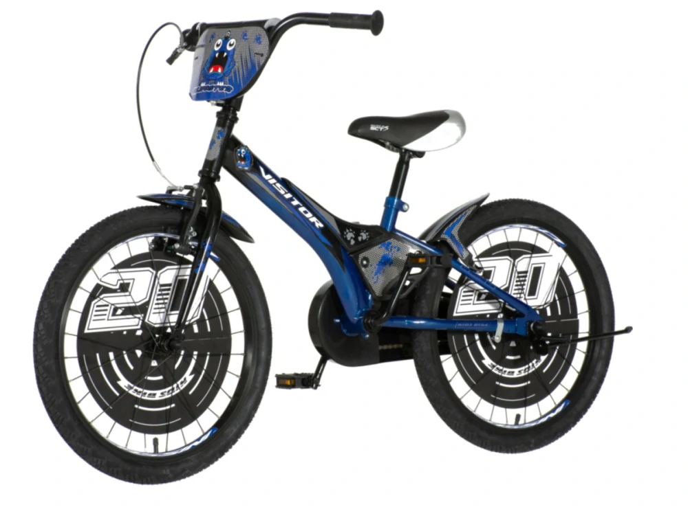 Bicykel Visitor Bluestar 20" Čierno Modrý