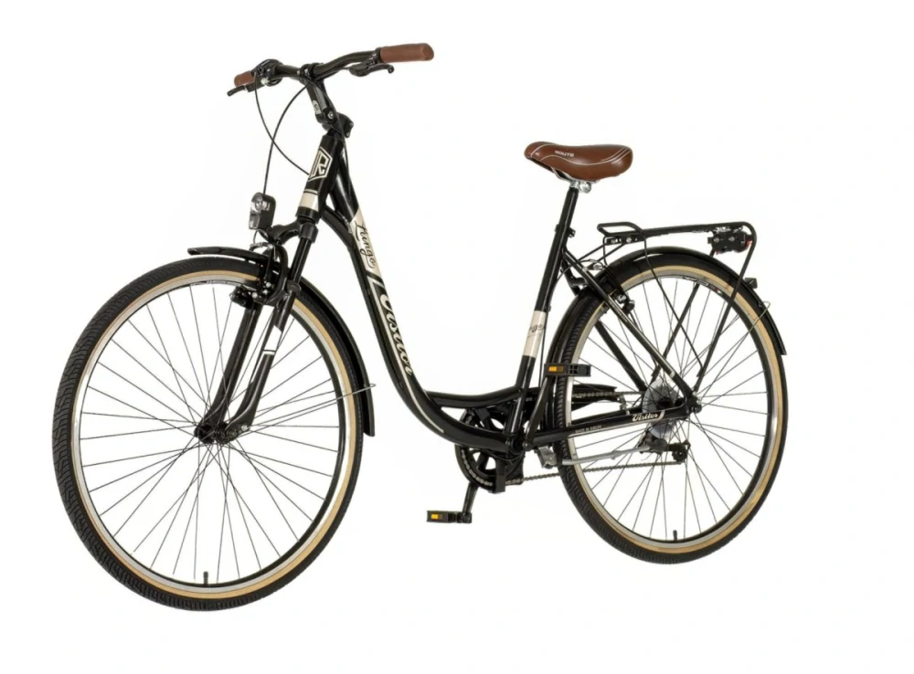 Bicykel Visitor Lungo 28" Čierna Zelená UNI