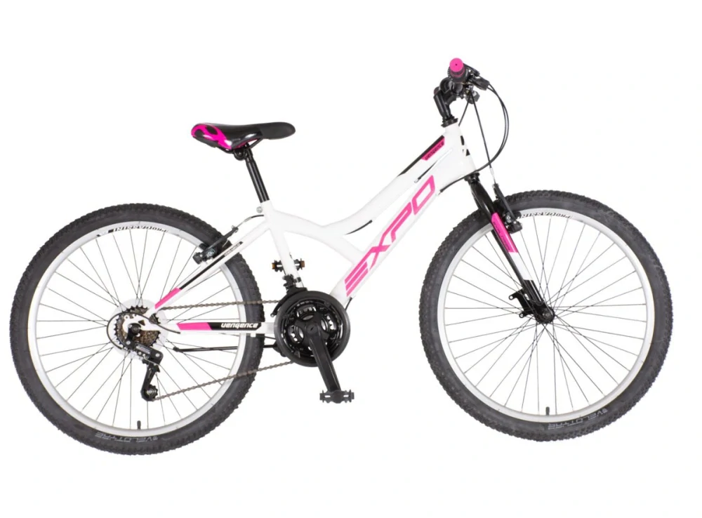 Bicykel Explorer Spy 24" Biela Ružová M