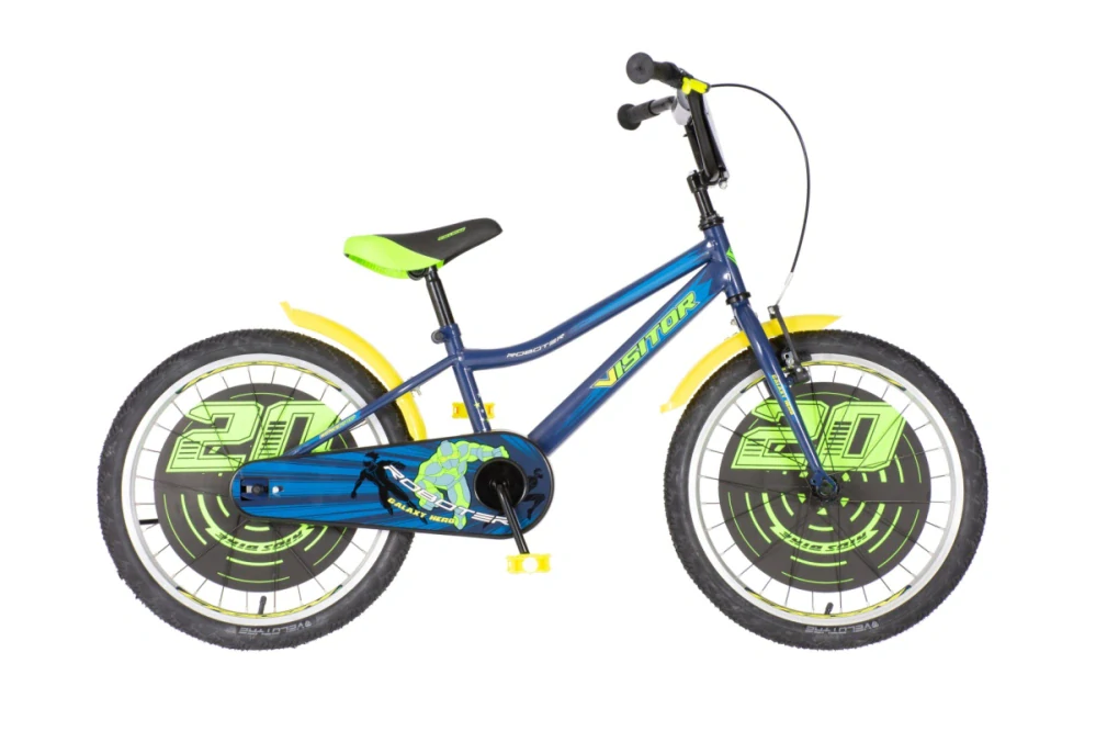 Bicykel Visitor Roboter 20" Modro Žltá KIDS