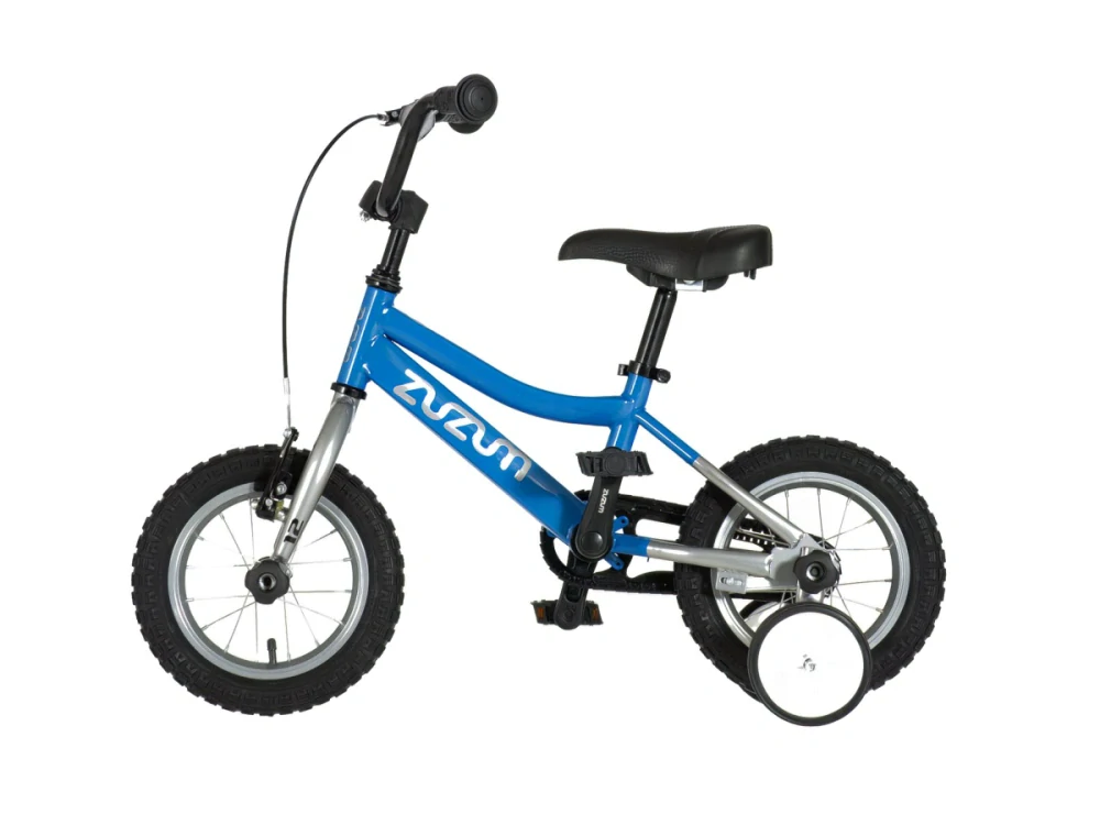 Bicykel 12 ZUZUM 12" Modrý Chróm Girl