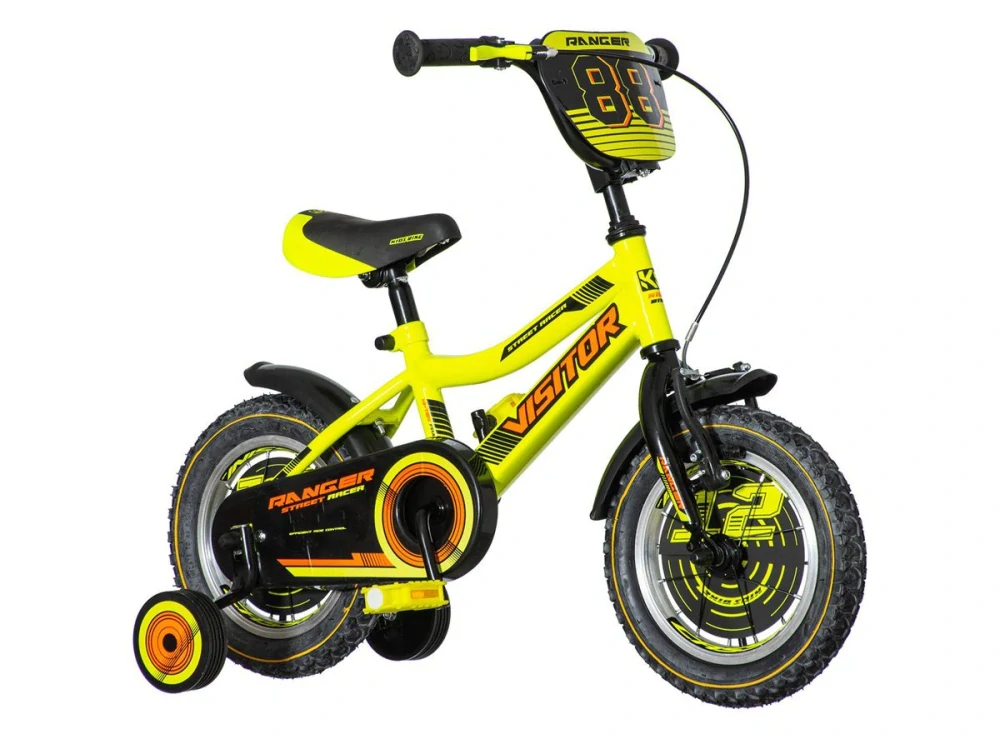 Bicykel Visitor Ranger 12" Oranžový KIDS